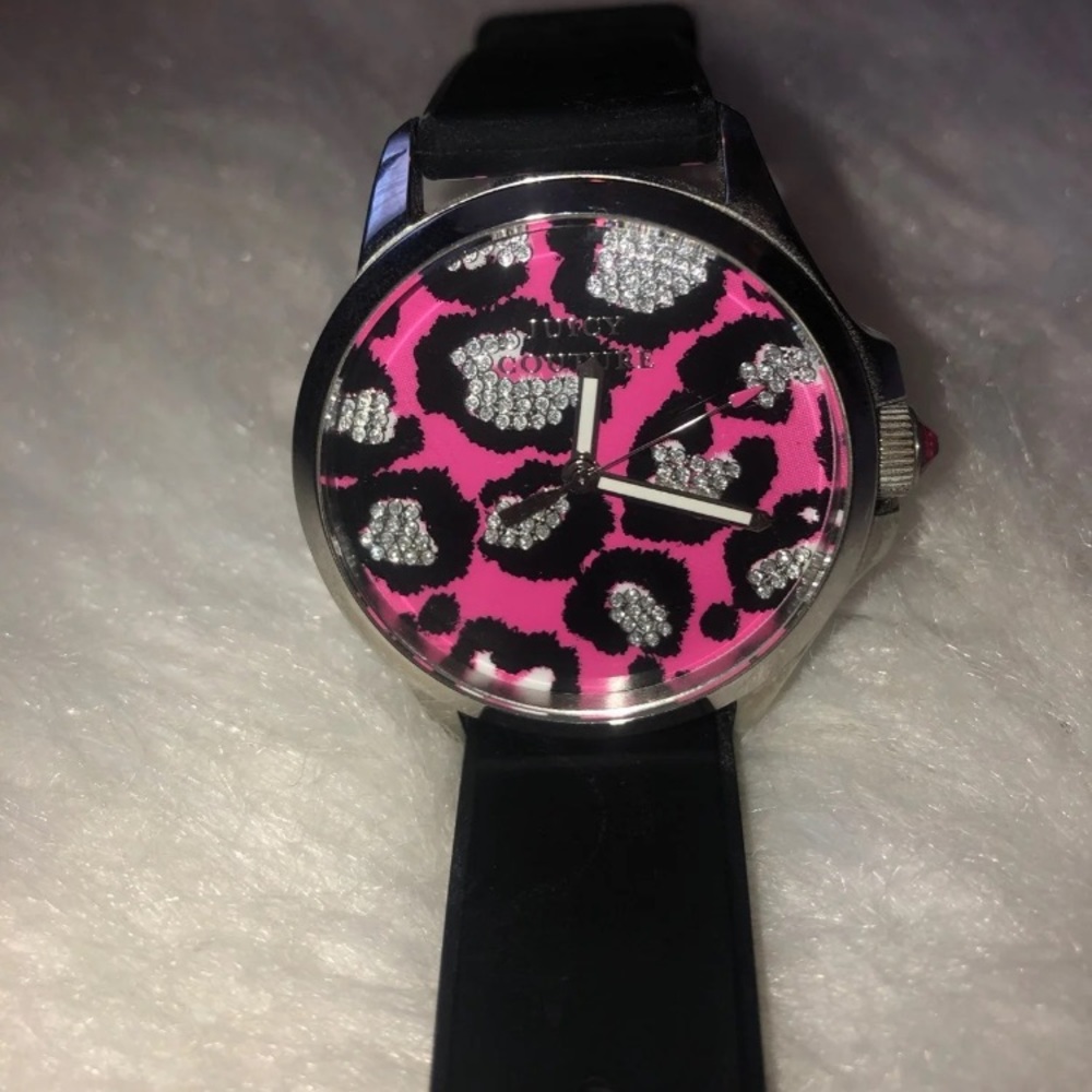 Juicy Couture leopard print women’s watch